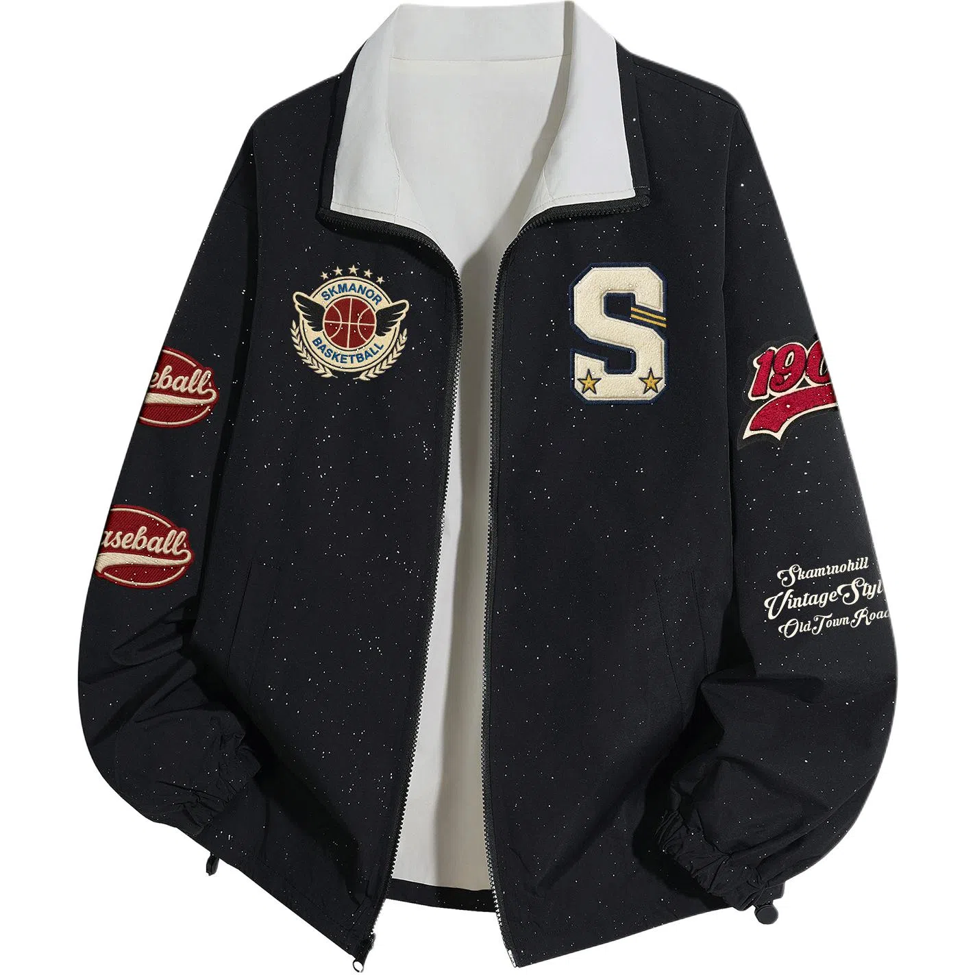 s.k. manor hill Logo