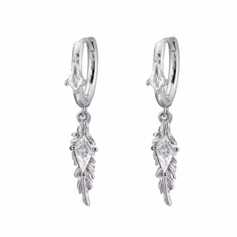 色菲尔 时尚日常百搭 简约轻奢潮流高级感 合金 耳环 男女同款情侣款