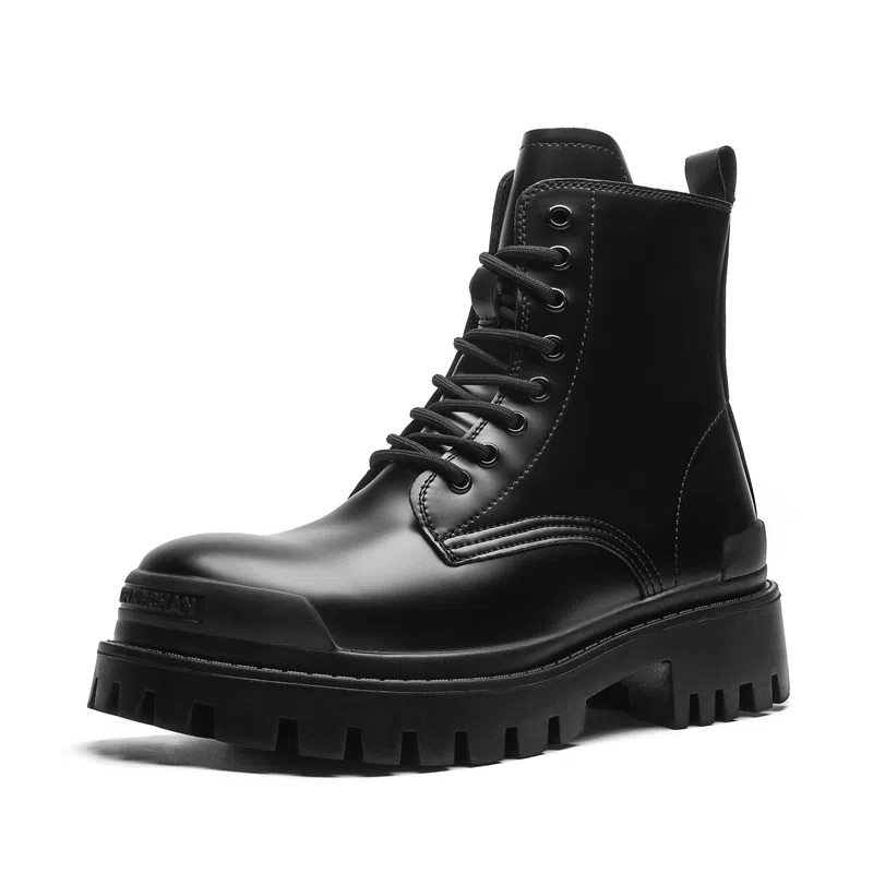 V ZERO FIVE Martin Boots Black