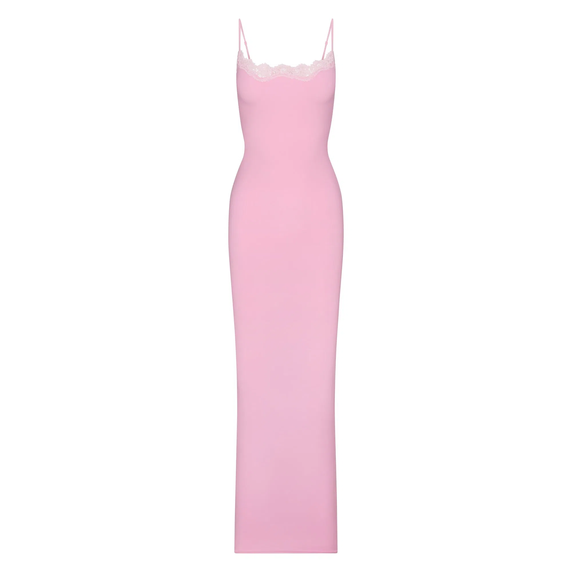 SKIMS Fits Everybody Lace Long Slip Dress