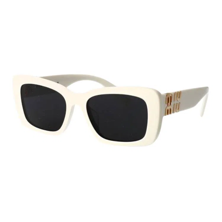 Miu Miu Cat Eye Sunglasses White