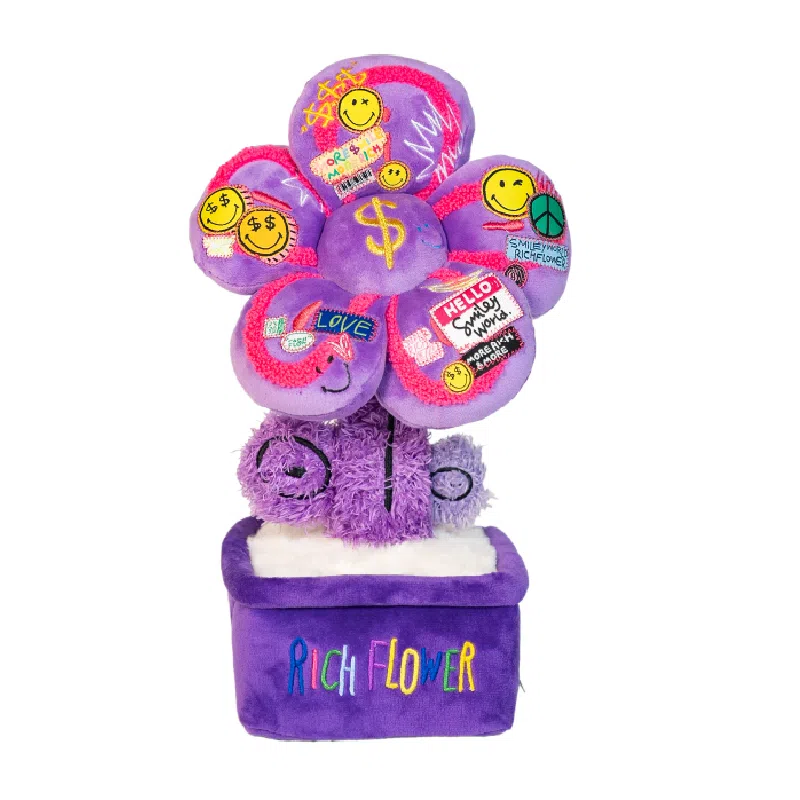 RICH FLOWER x SMILEY 30cm