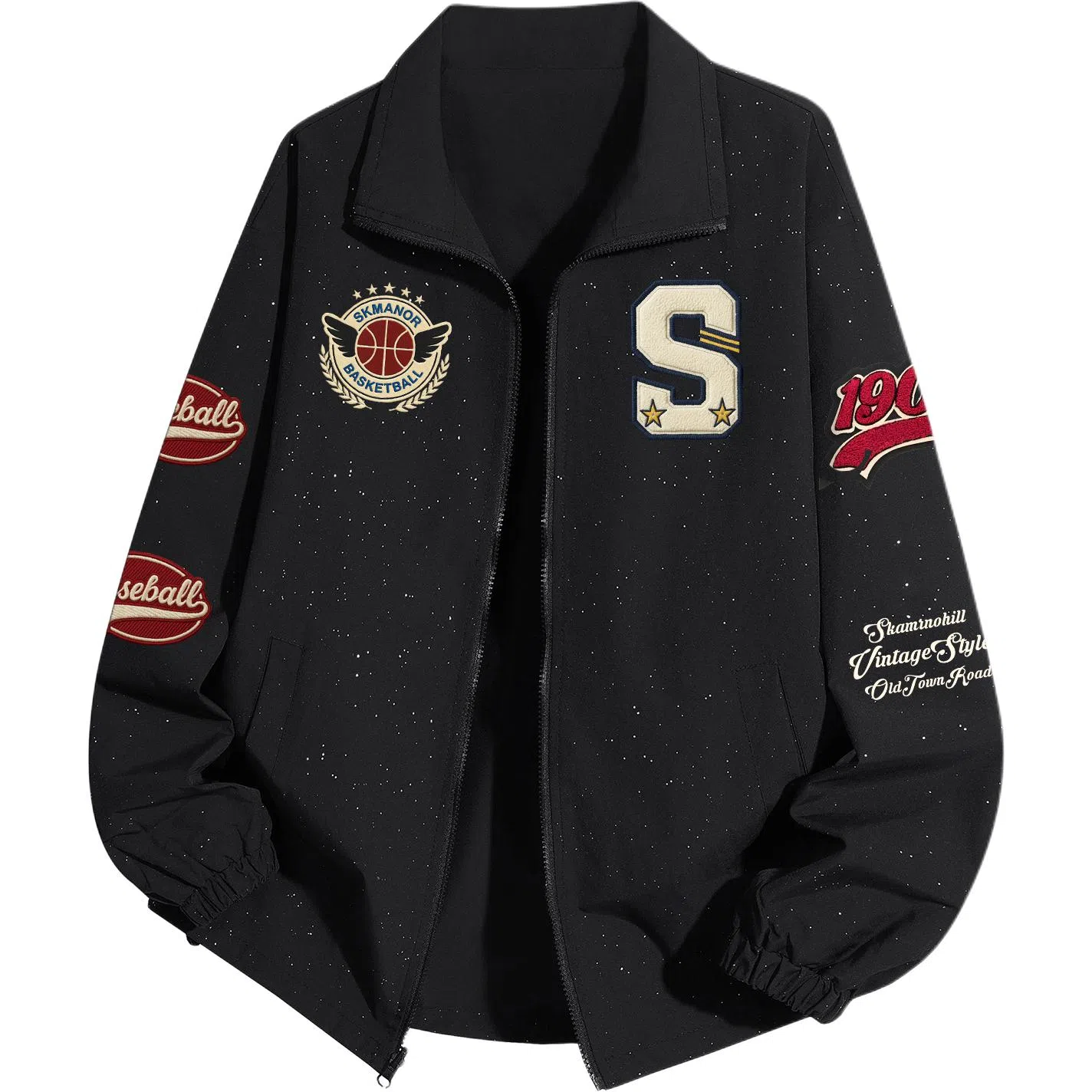 s.k. manor hill Logo