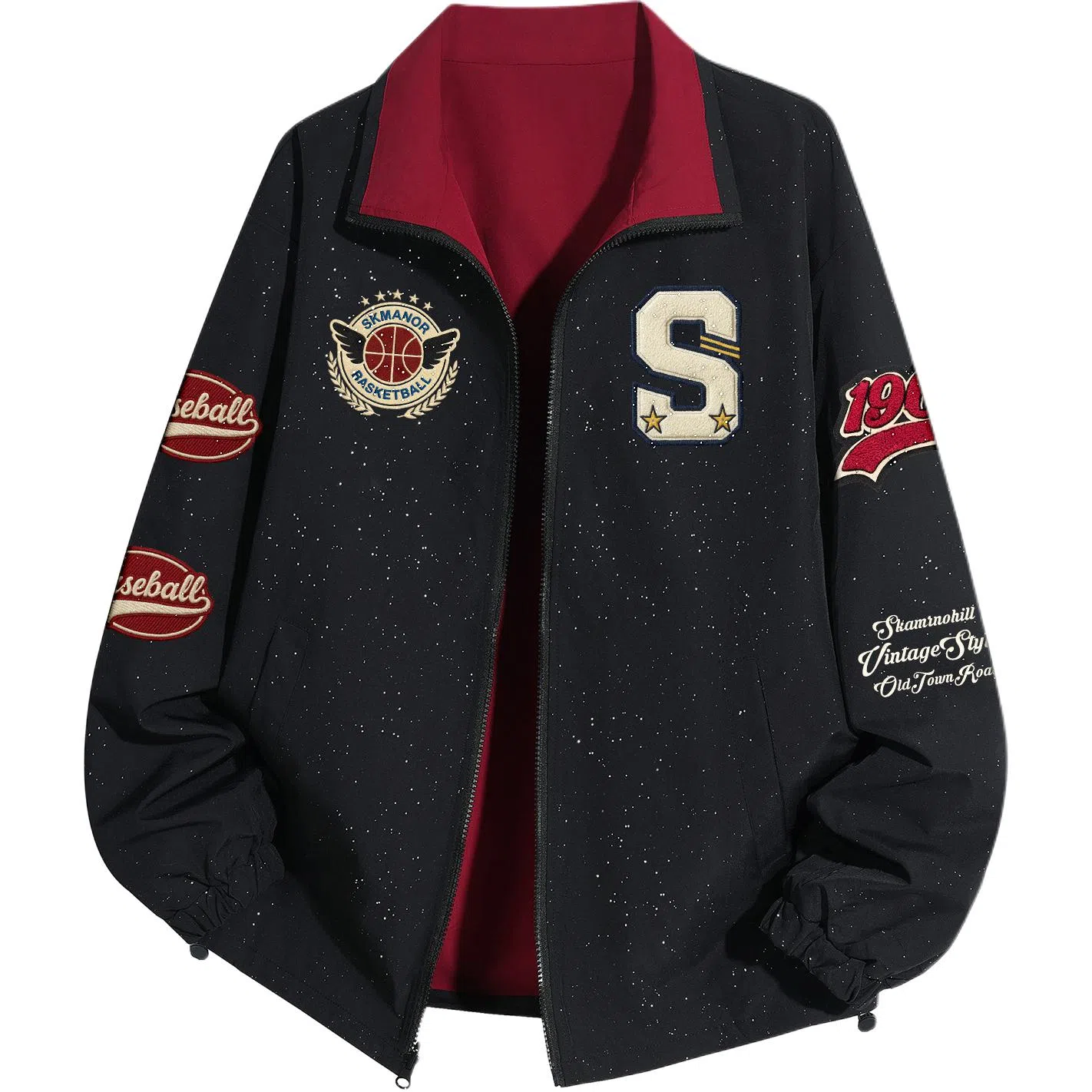 s.k. manor hill Logo