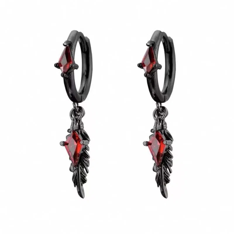 色菲尔 时尚日常百搭 简约轻奢潮流高级感 合金 耳环 男女同款情侣款