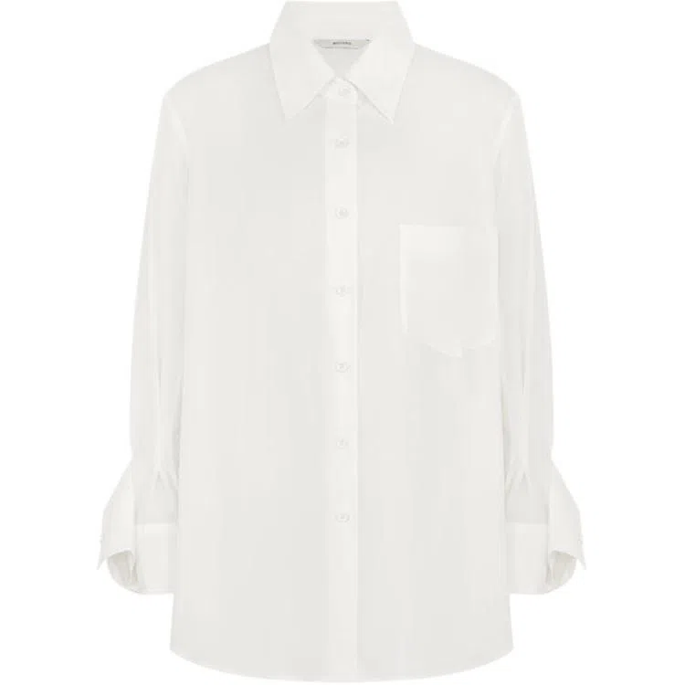 美洋 翻领简约通勤长袖衬衫 女款