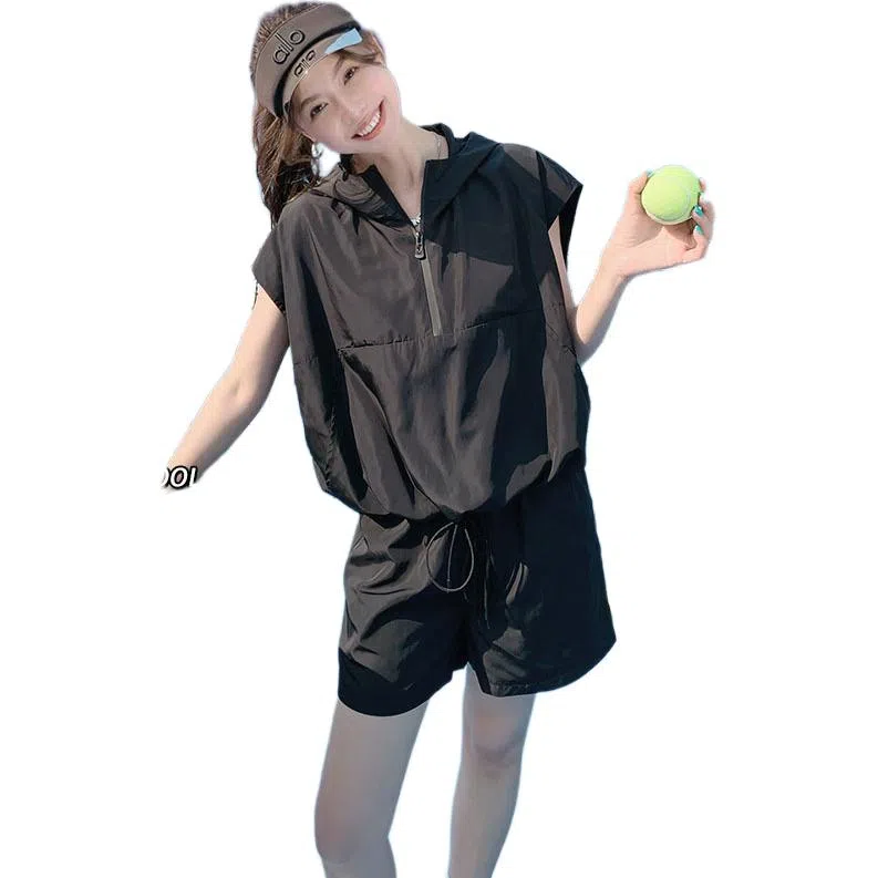 美洋 运动轻便连帽休闲套装 女款