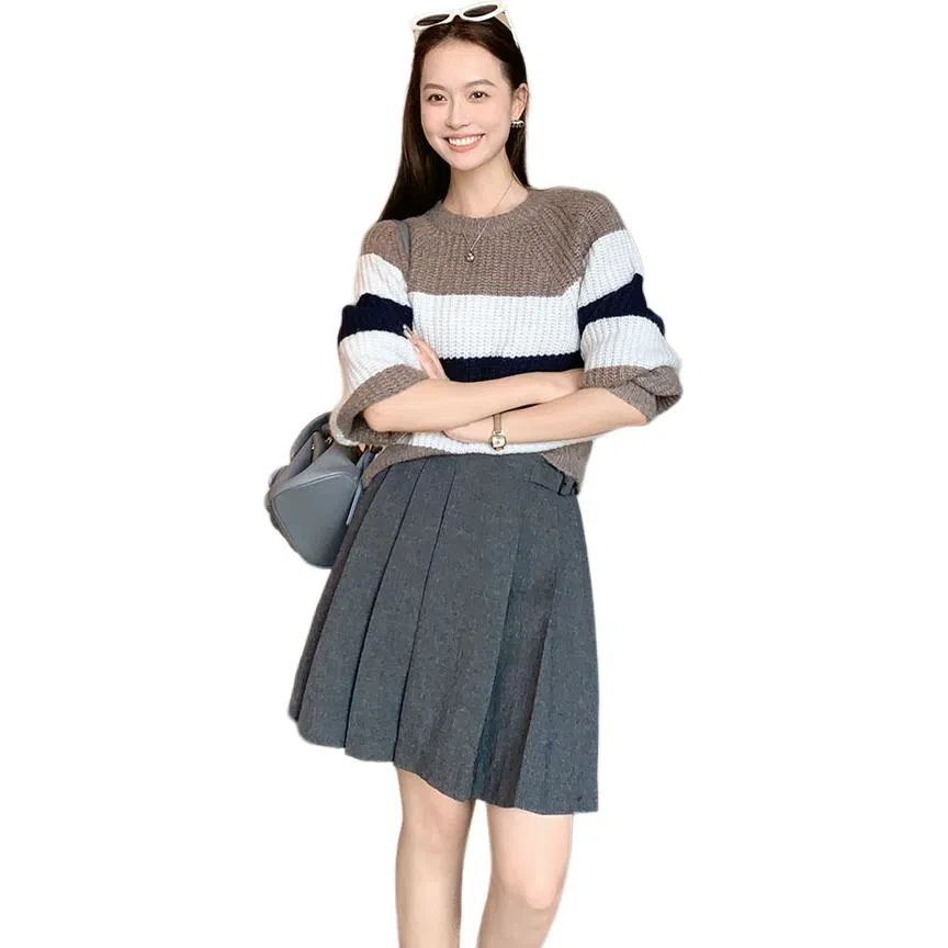 美洋 圆领短款舒适时尚毛衣 女款