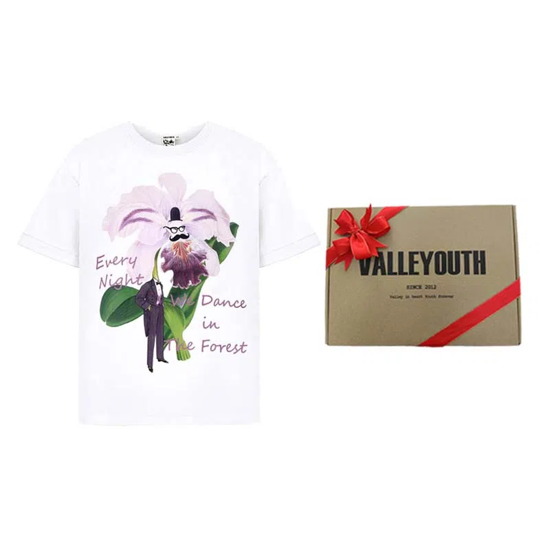 VALLEYOUTH Vintage Print T-Shirt