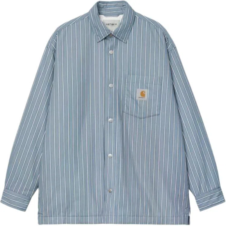 Carhartt WIP Classic Square Logo Stripe Shirt