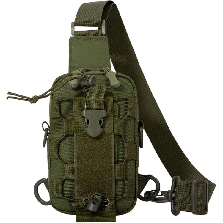 尊梵 迷彩徒步运动潮牌手机小斜挎包 尼龙 单肩胸包 男女同款情侣款 多色