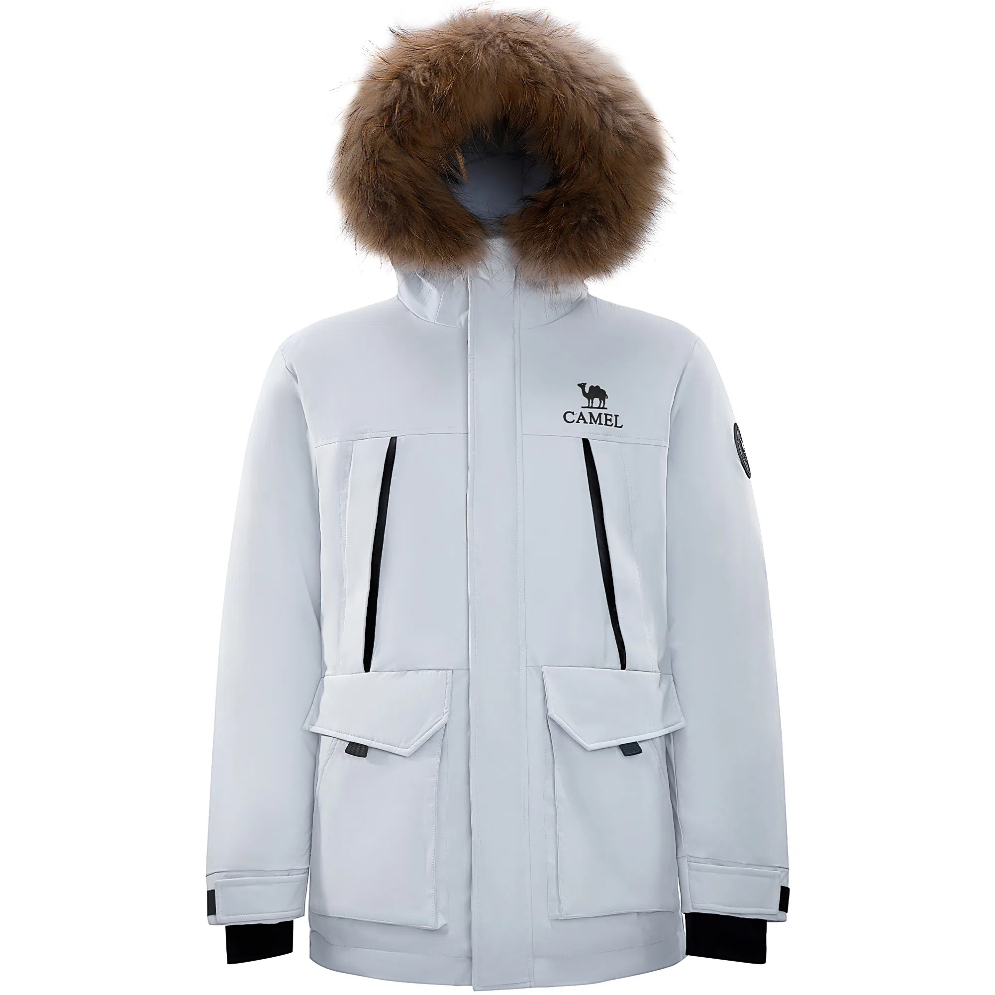 CAMEL Warm Fleece Parka