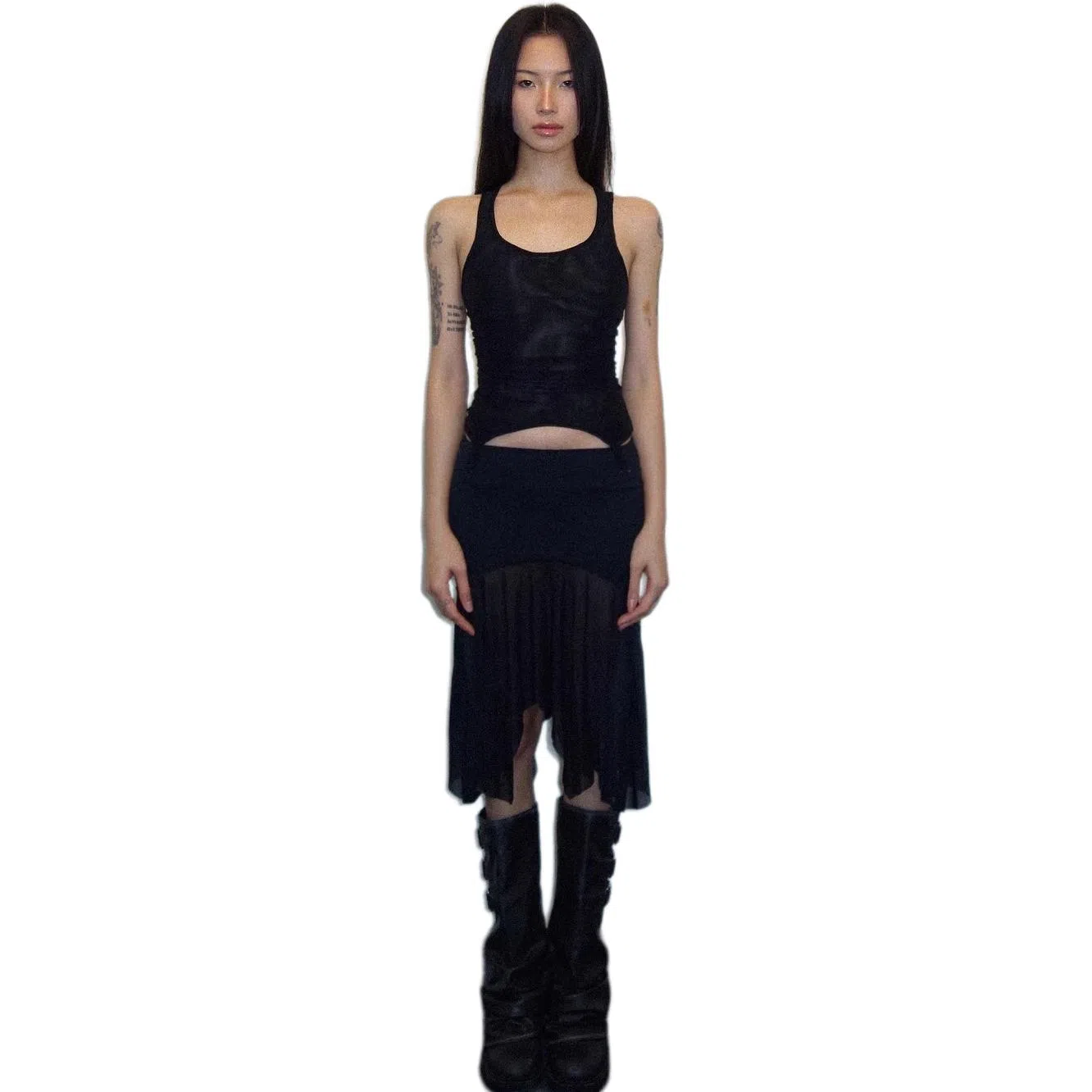 FTTHR 25SS Mesh Splice Camisole