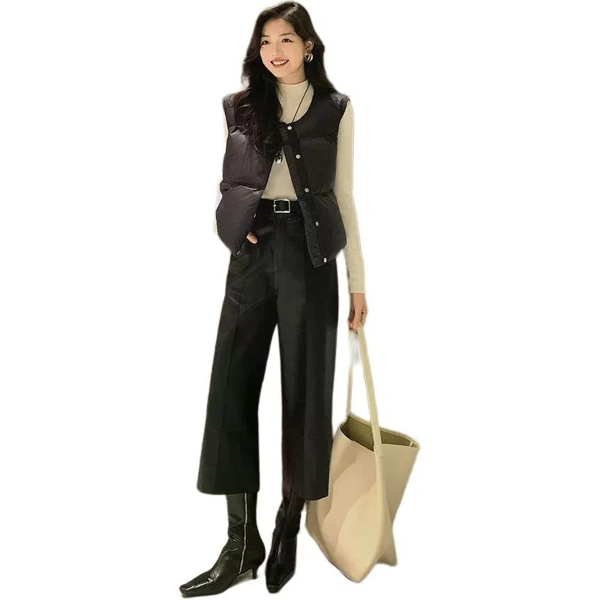 美洋 温泉鹅绒高密马甲 女款