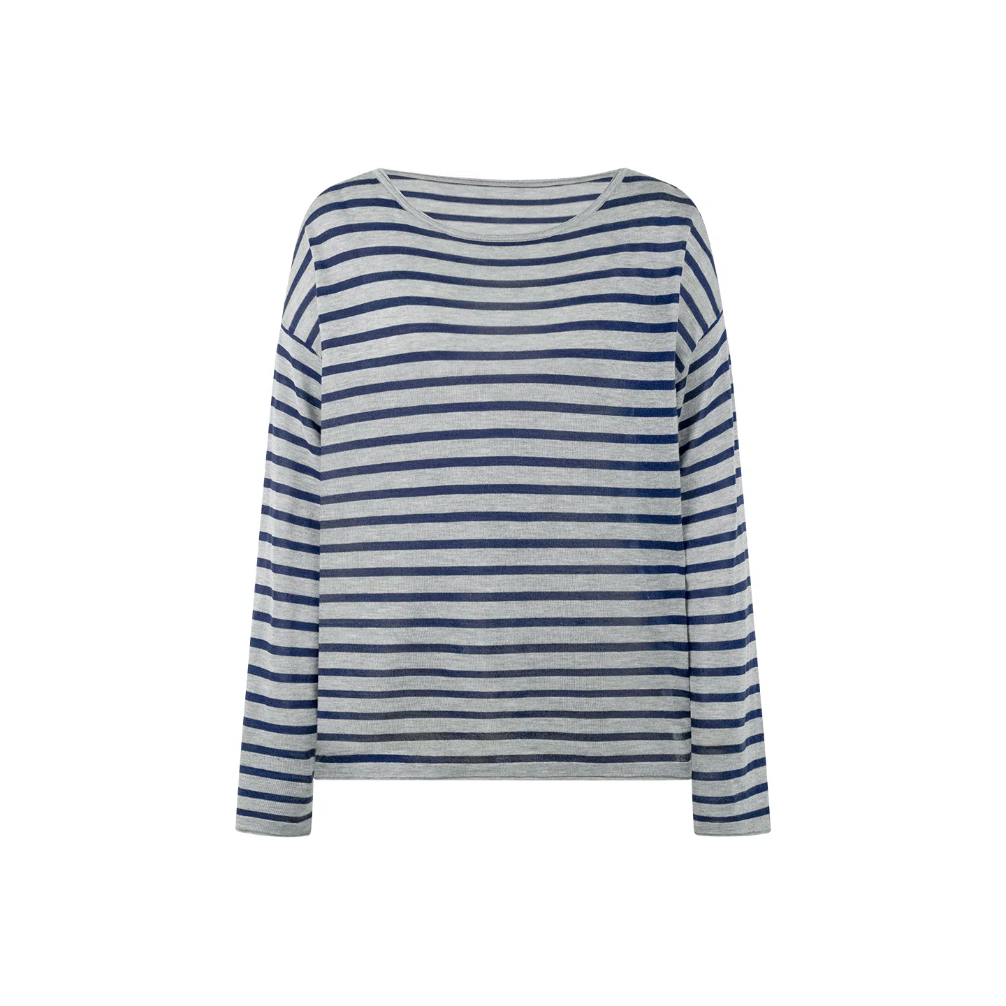 美洋 冰丝条纹抗菌针织衫 女款