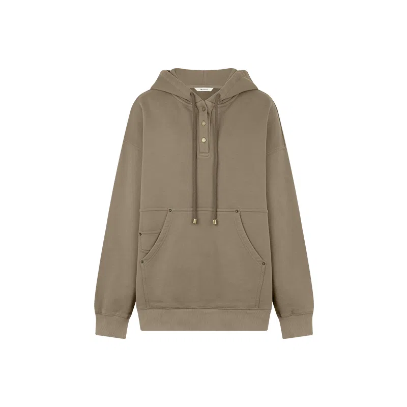 美洋 炒色水洗棉圈圈纱卫衣 女款