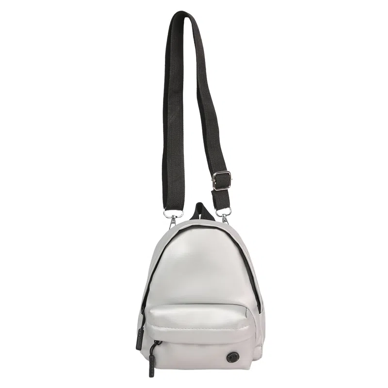 醇龙 时尚精致运动百搭轻便纯色洋气简约清新日常通勤 皮膜拼尼龙 斜挎包单肩包 男女同款情侣款 多色