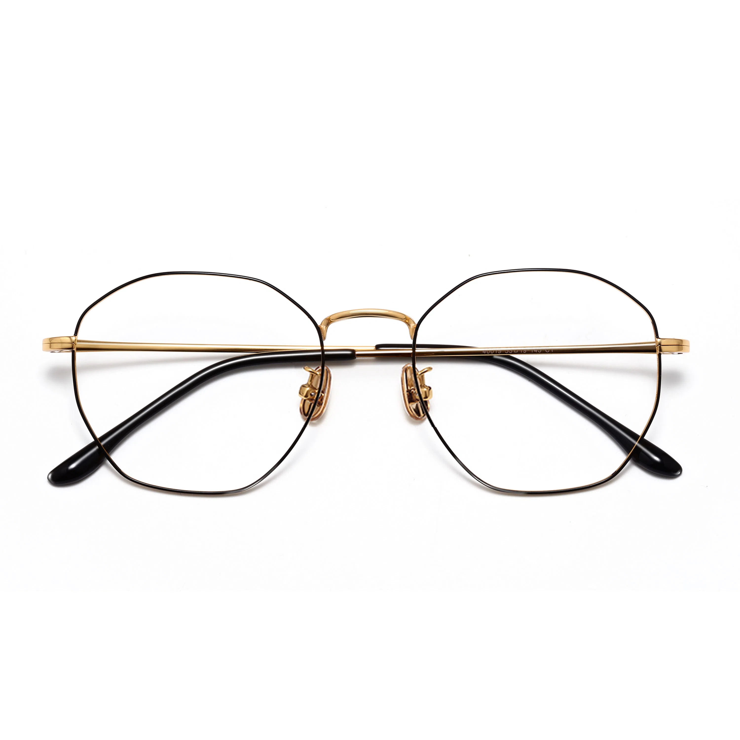 苍木优品 斯文学生超轻框可配近视镜片多边形全框细边防 β钛 不规则形 光学镜架 男女同款情侣款