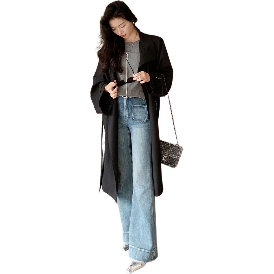 美洋 双环宽松廓形风衣 女款