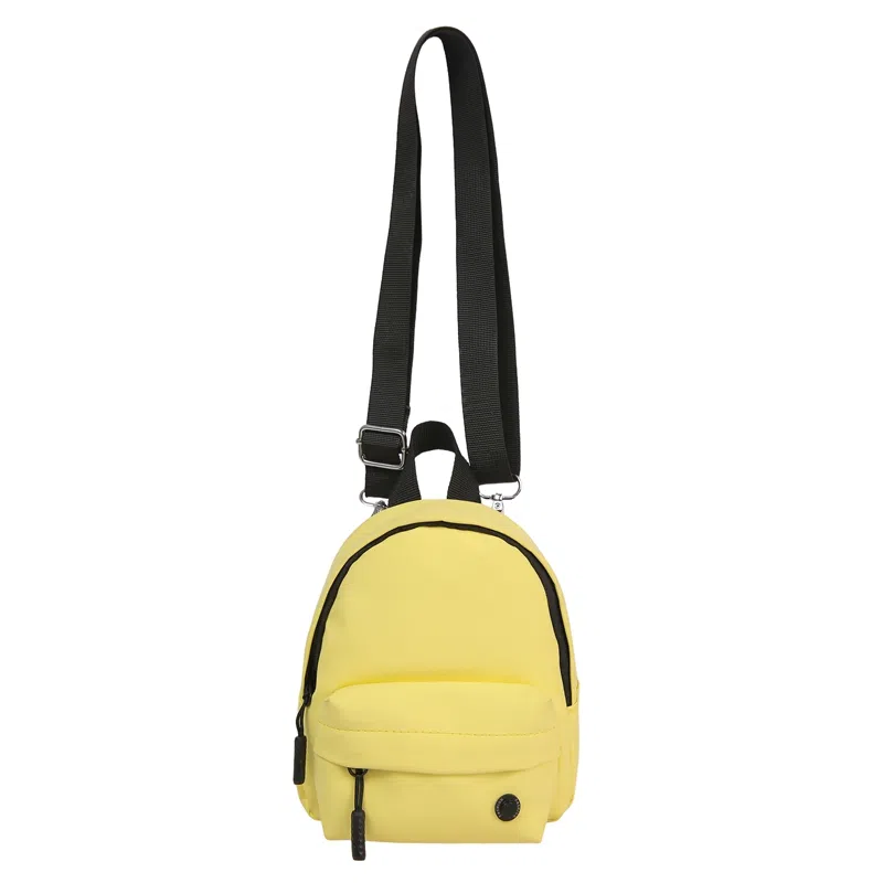 醇龙 时尚精致运动百搭轻便纯色洋气简约清新日常通勤 皮膜拼尼龙 斜挎包单肩包 男女同款情侣款 多色