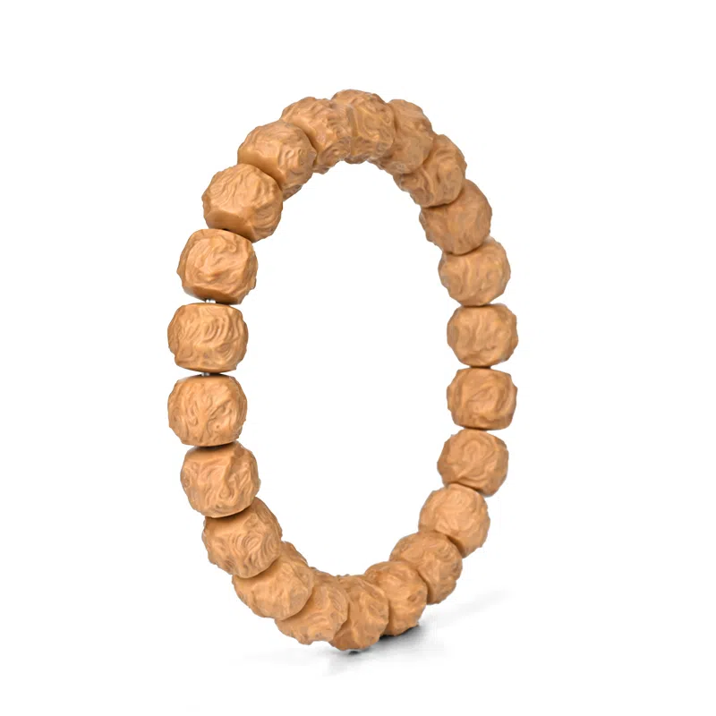 钰澜文玩 【龙蛇之变】三翠引天炁-手工雕刻#好运 猴头核桃 手串 男女同款情侣款