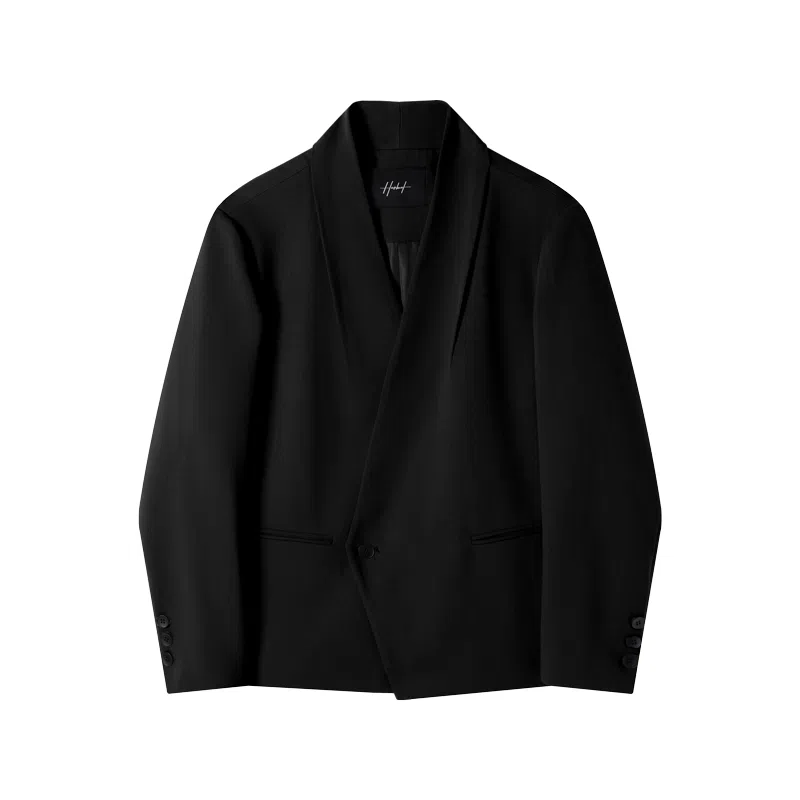 HERBEL Cross Single-Breasted Jacket