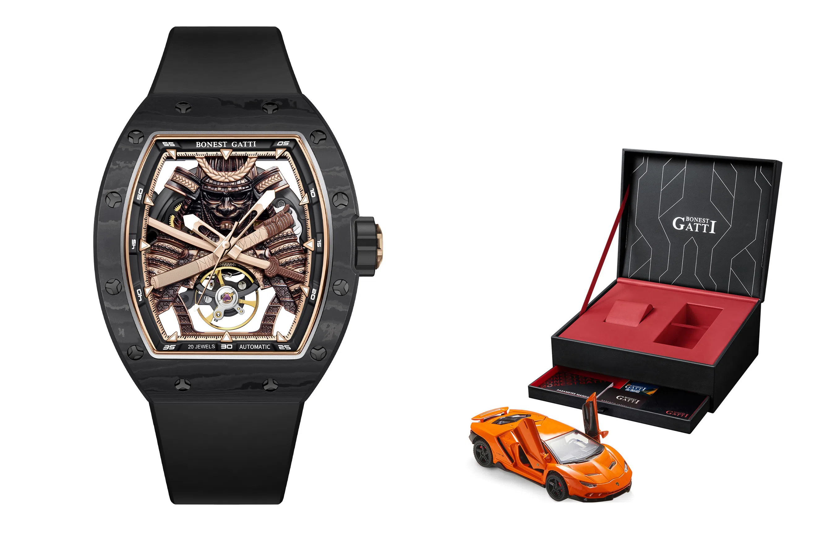 BONEST GATTI Bugatti Skeleton Automatic