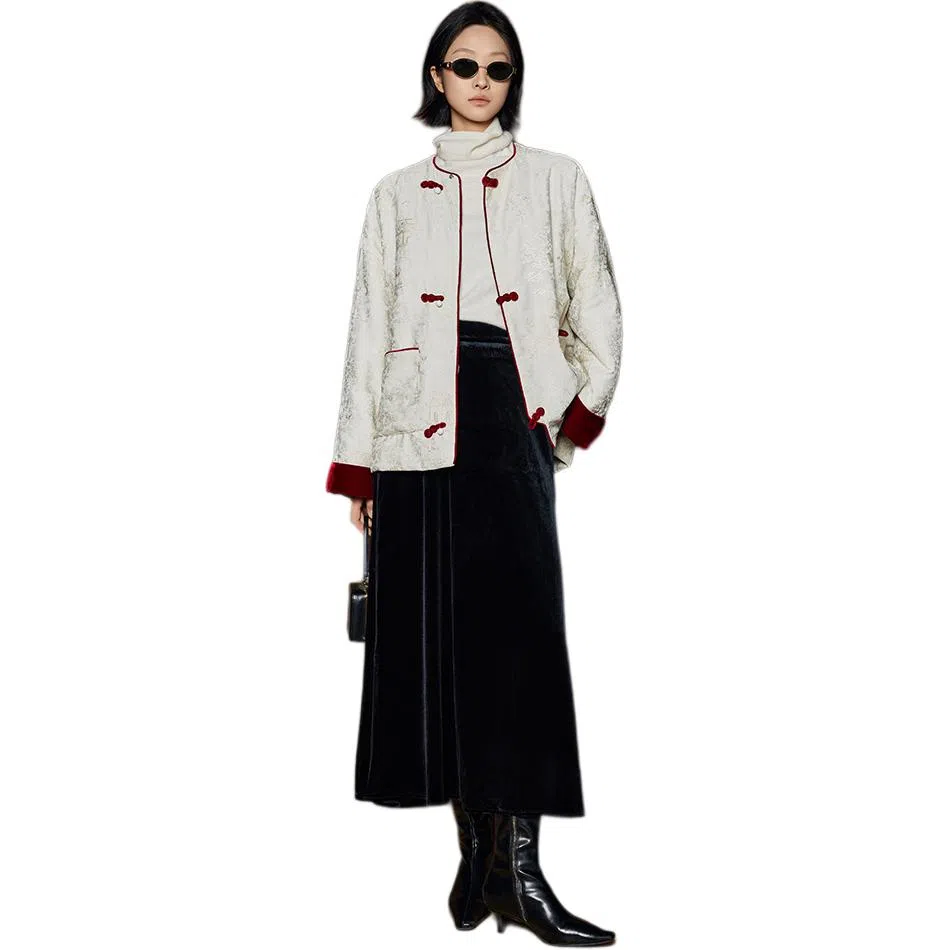 美洋 羊毛风堆堆领打底衫毛衣 女款