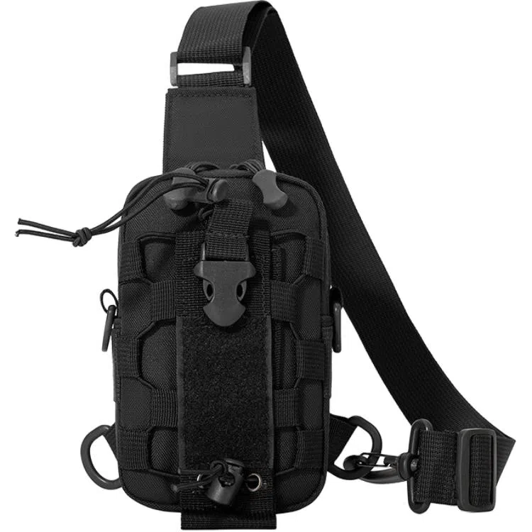 尊梵 迷彩徒步运动潮牌手机小斜挎包 尼龙 单肩胸包 男女同款情侣款 多色