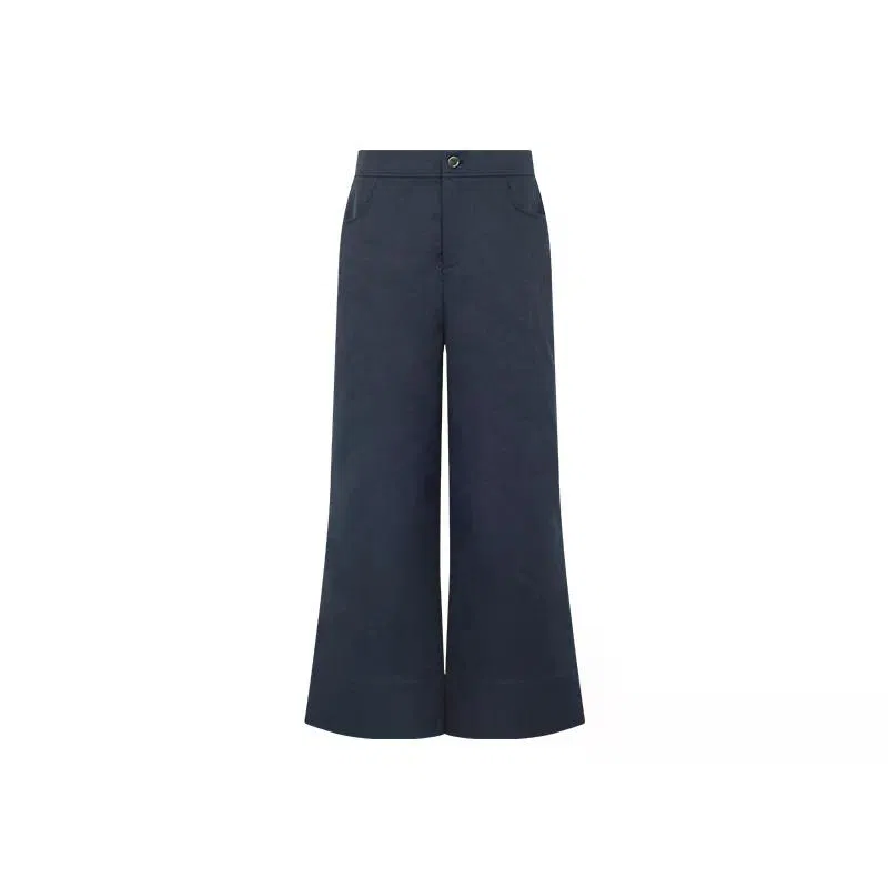 美洋 雾面棉感松弛阔腿休闲裤 女款