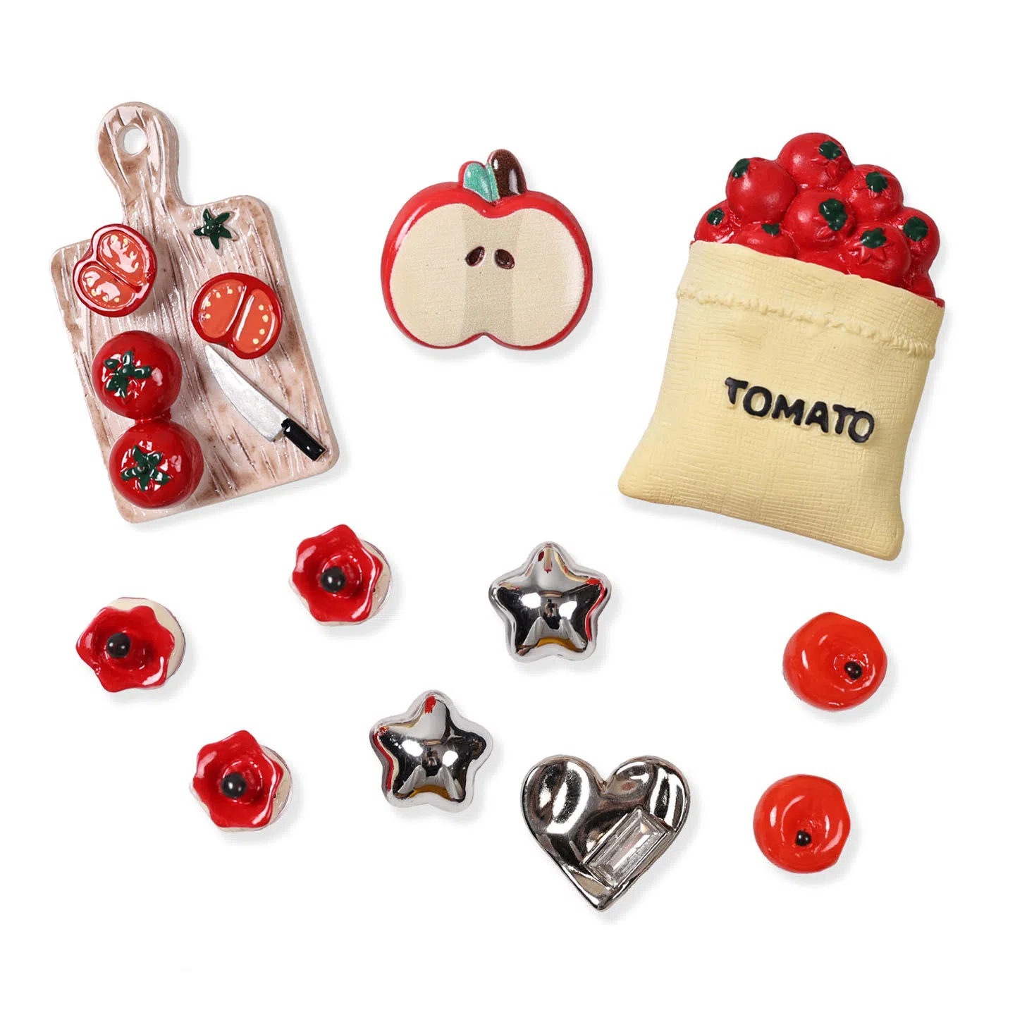 ZUOWEISHIJIA Crocs Charm Kitchen Series