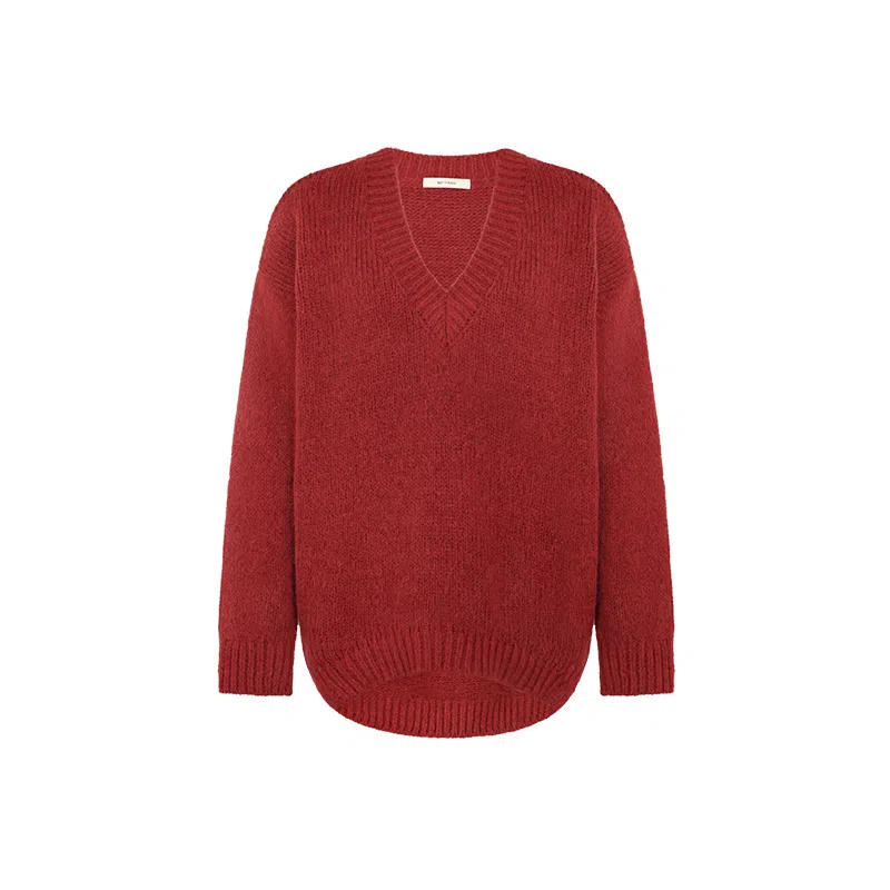 美洋 羊毛羊驼毛混纺毛衣 女款