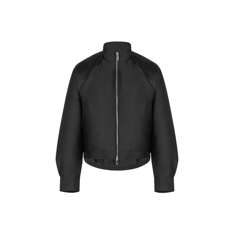 美洋 微光斜纹立领蝙蝠袖羽绒服 女款