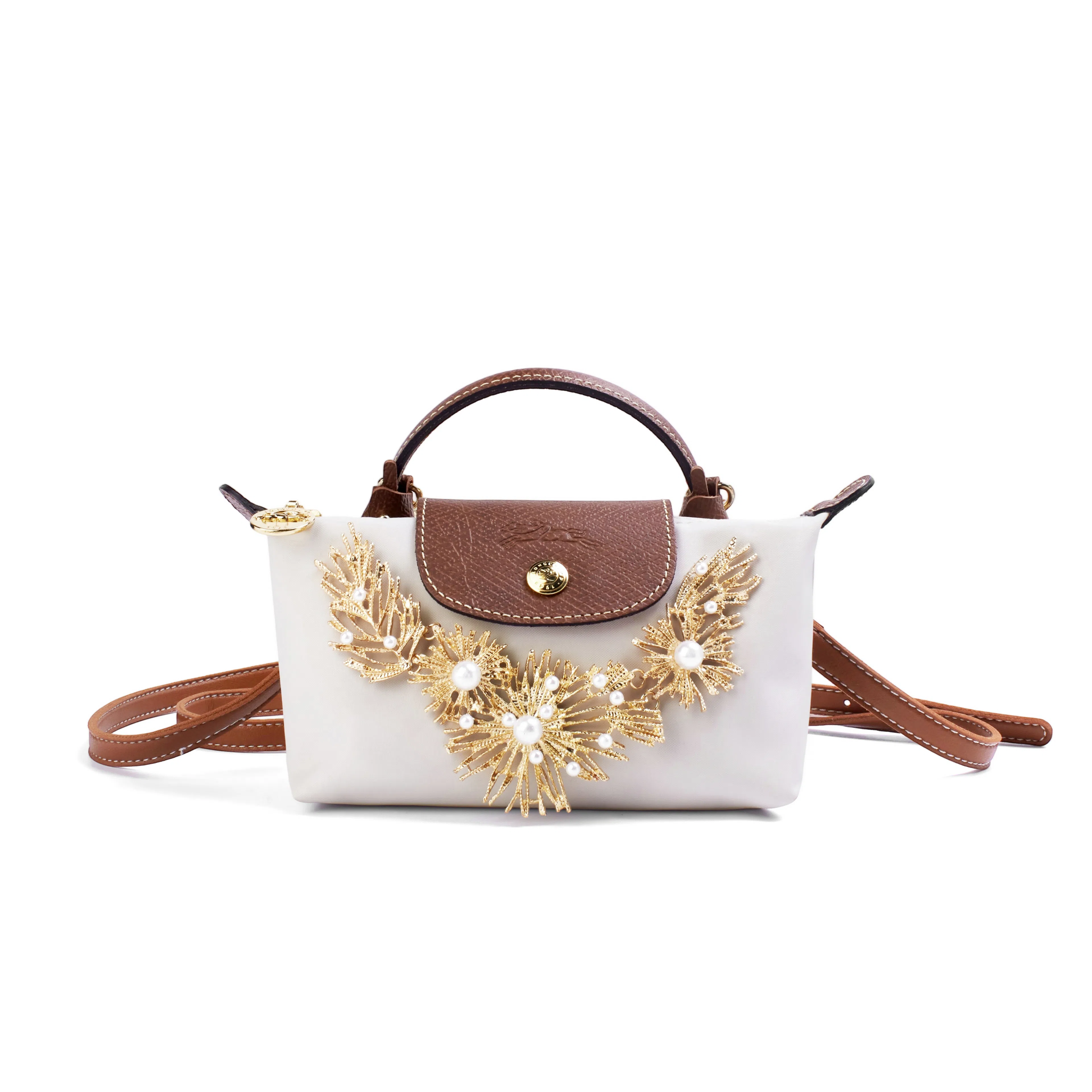 Longchamp Le Pliage Duffle Bag Beige