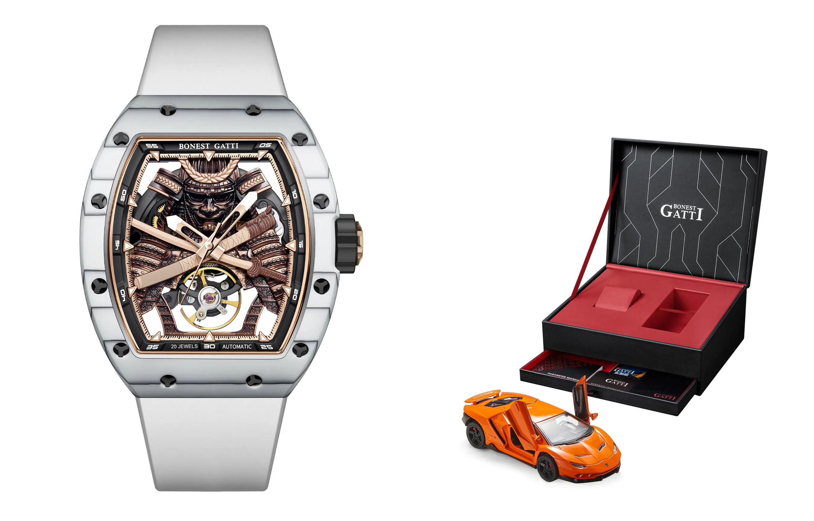 BONEST GATTI Bugatti Skeleton Automatic