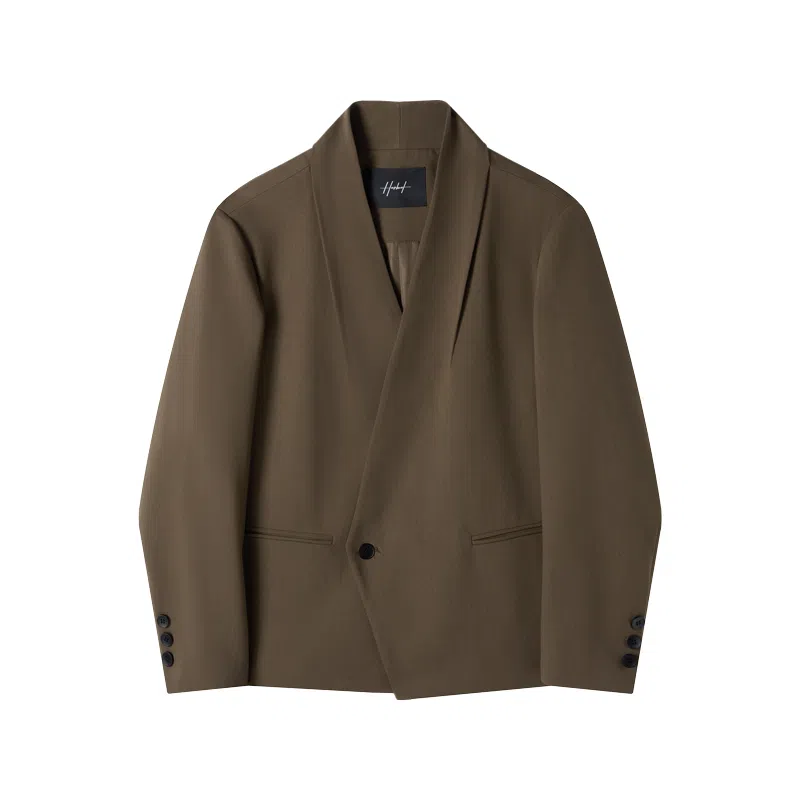 HERBEL Cross Single-Breasted Jacket