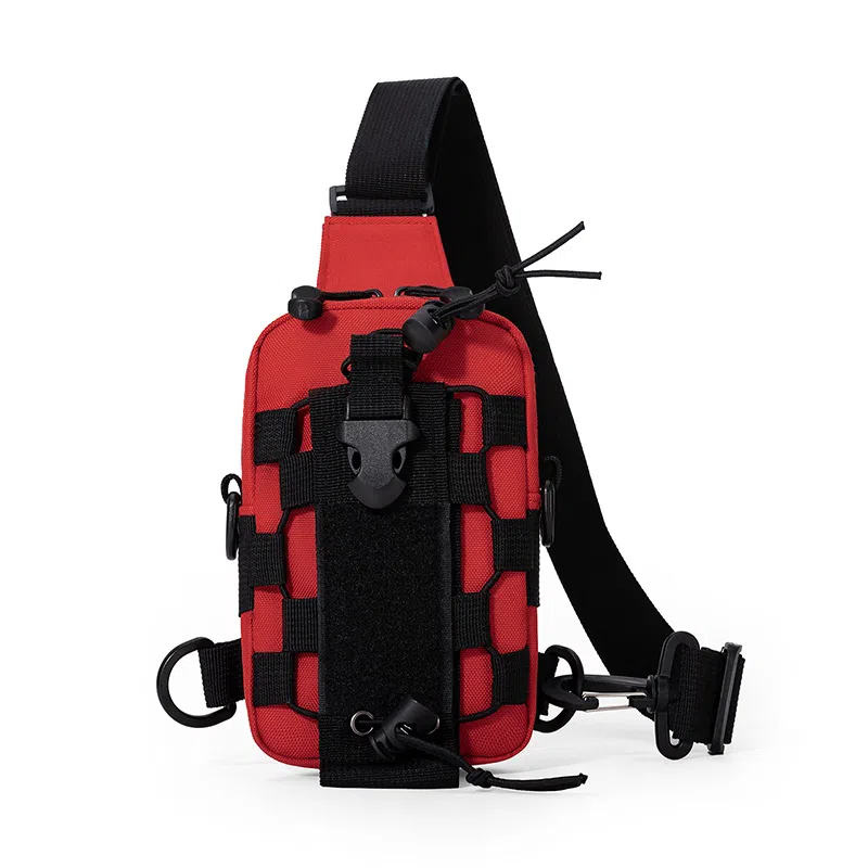 尊梵 迷彩徒步运动潮牌手机小斜挎包 尼龙 单肩胸包 男女同款情侣款 多色