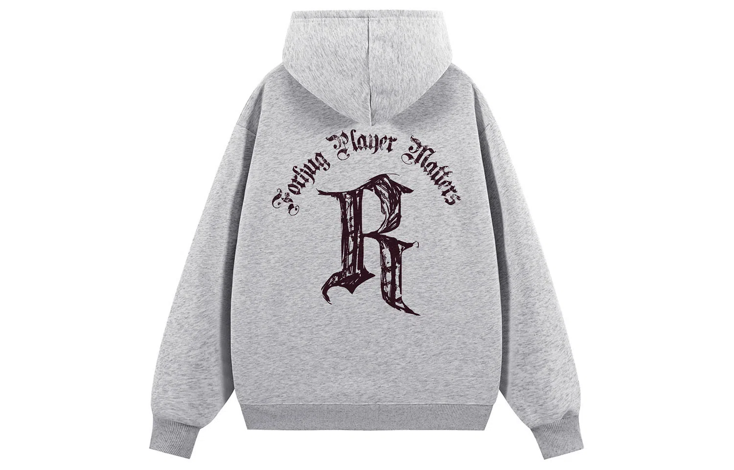 FORHUG Gothic Letter Hoodie