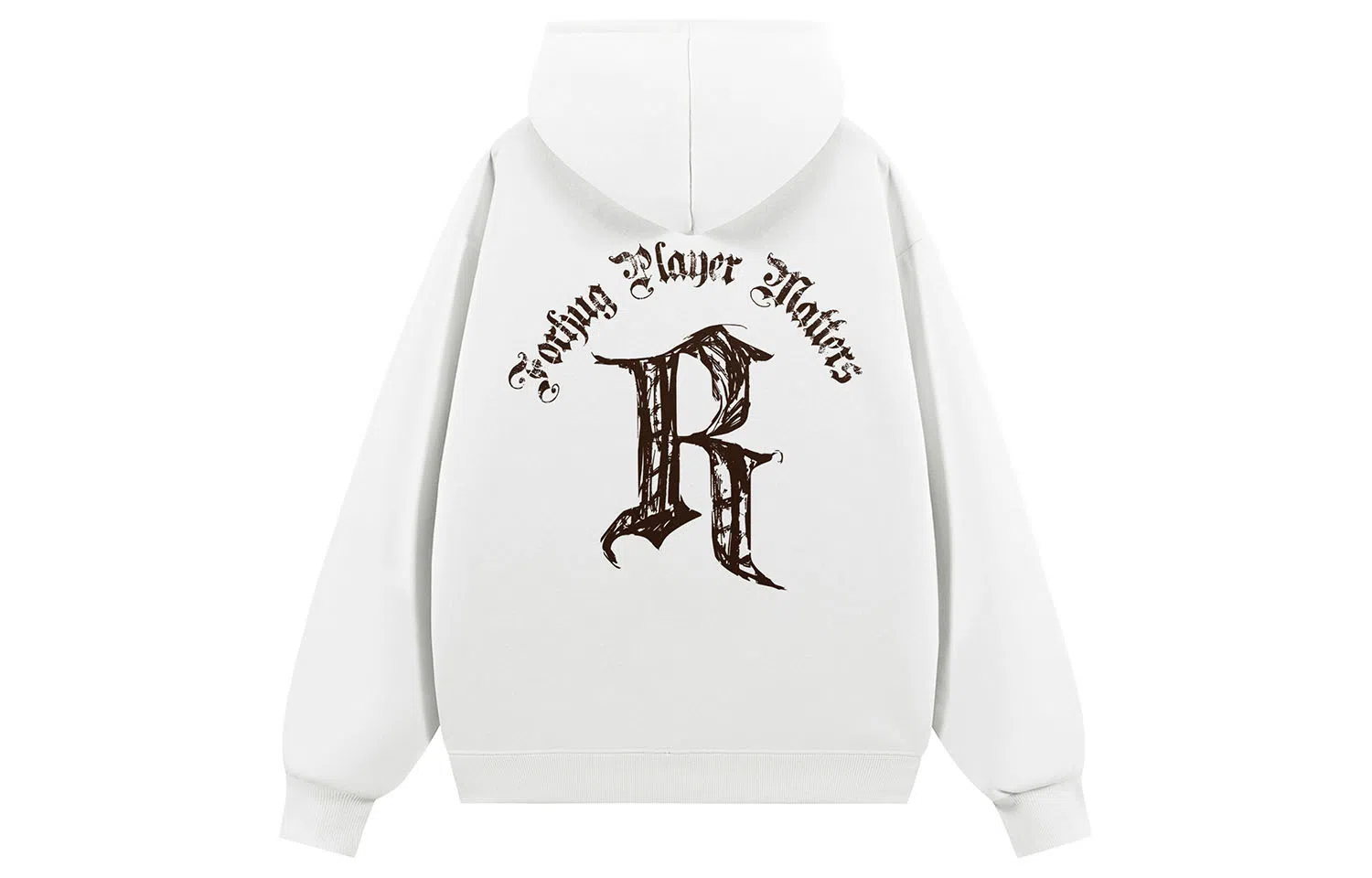 FORHUG Gothic Letter Hoodie