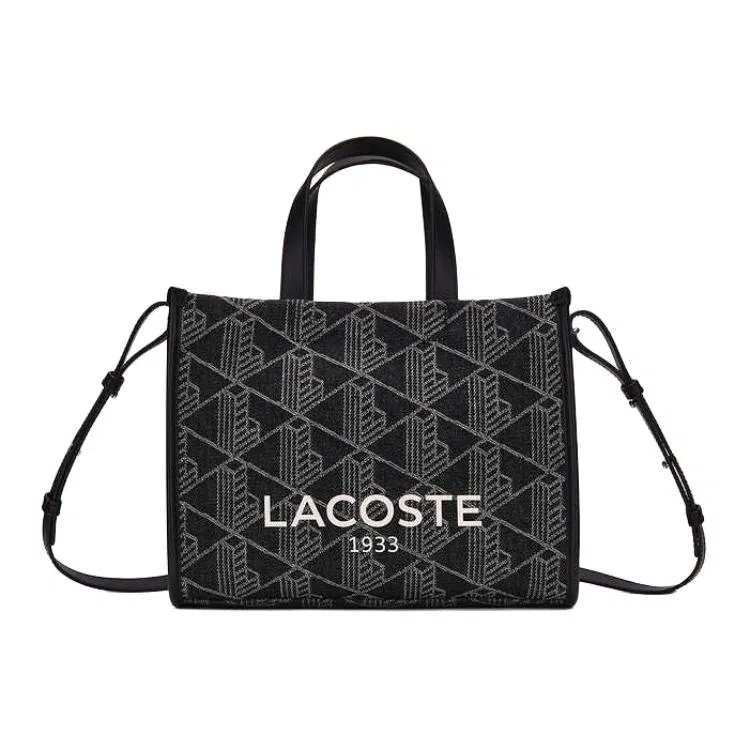 Lacoste Classic Logo Tote Bag Black