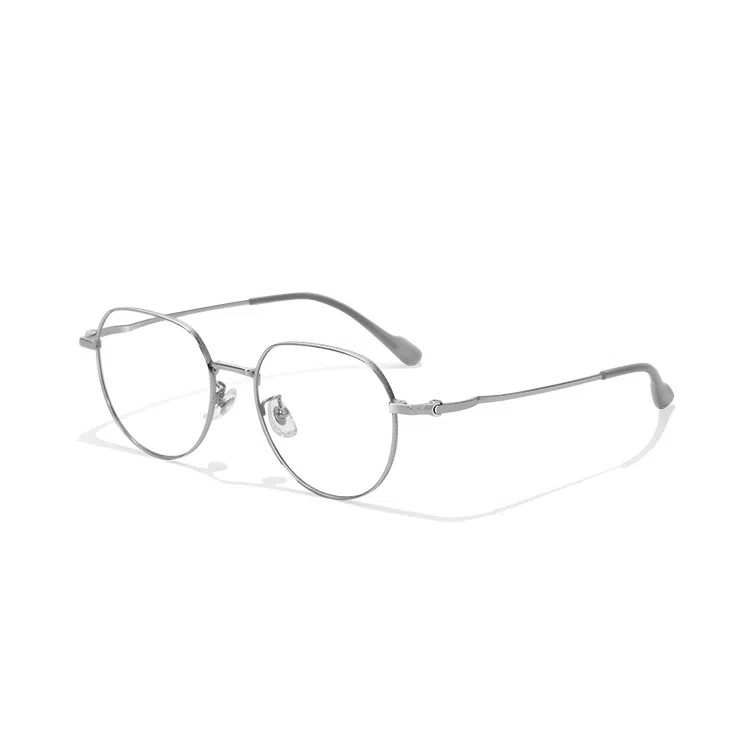 PARMU Silver Titanium Optical Frame