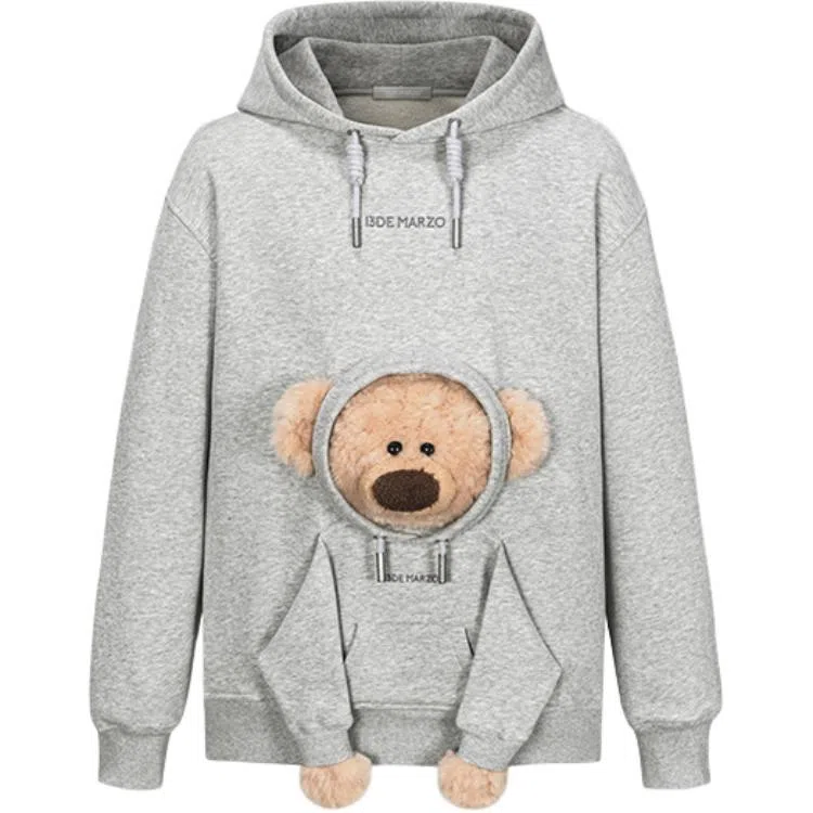 13 DEMARZO FW25 Bear Hoodie