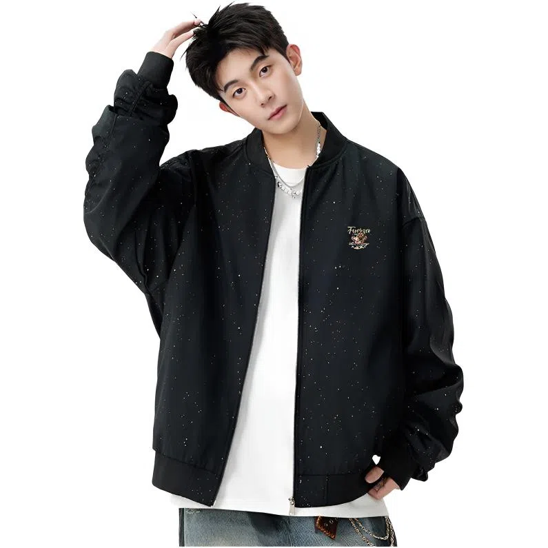 FUERZA Skateboard Print Jacket