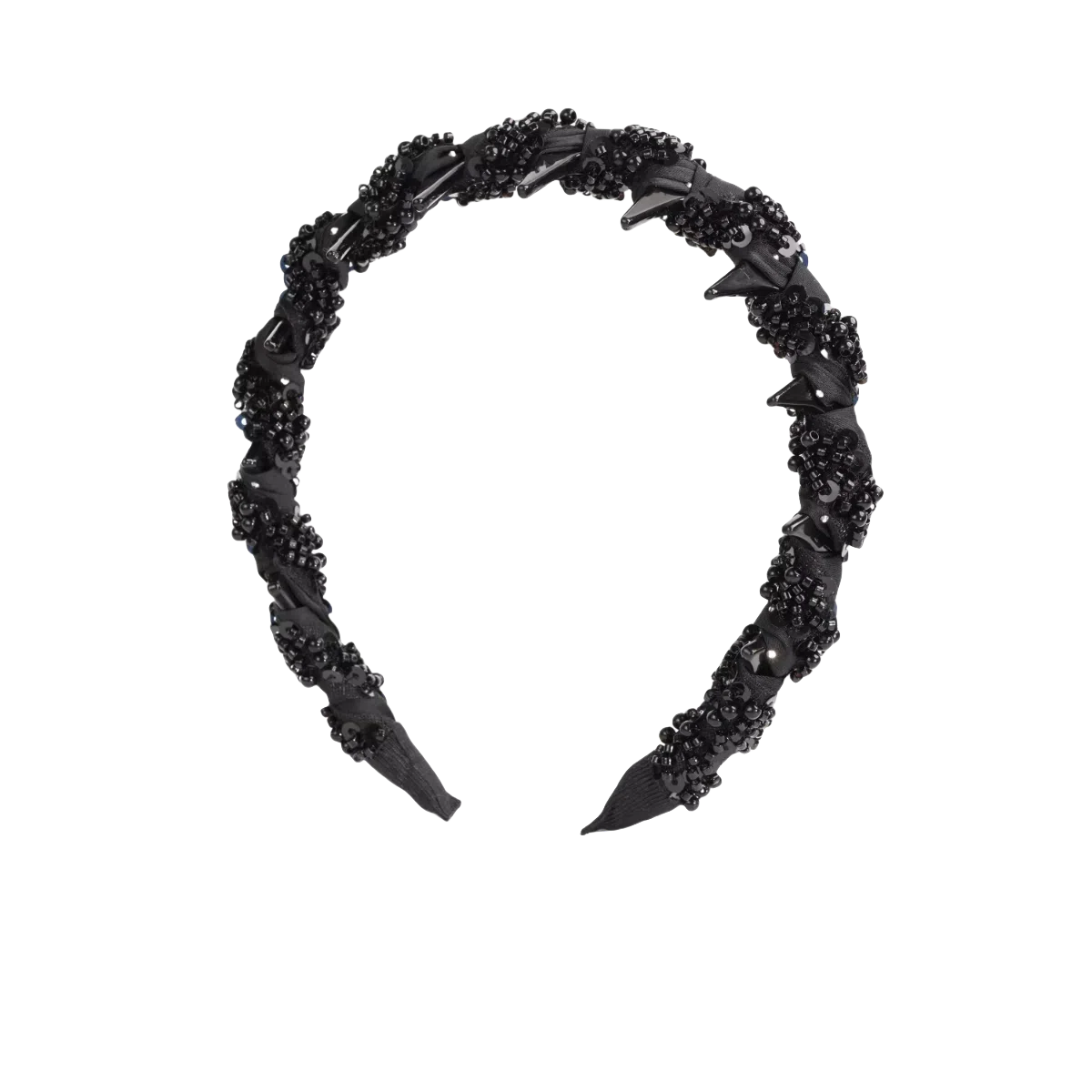 贯古今 轻奢高颅顶带齿头箍蓬松高级感发卡洗脸高端头箍 亚克力 发箍 女款