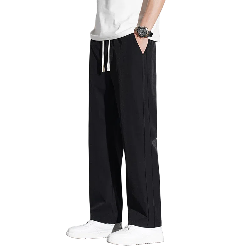 金盾 潮流宽松纯色长裤休闲裤 男女同款