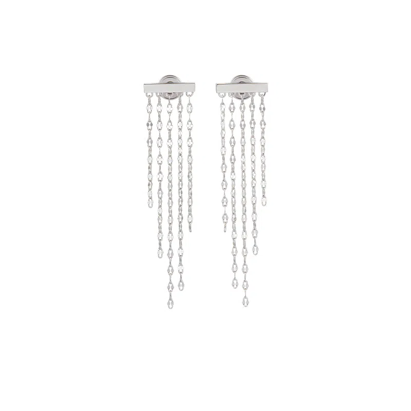 合璧 白沙度假 波光流苏耳饰 铜镀金 耳环 女款