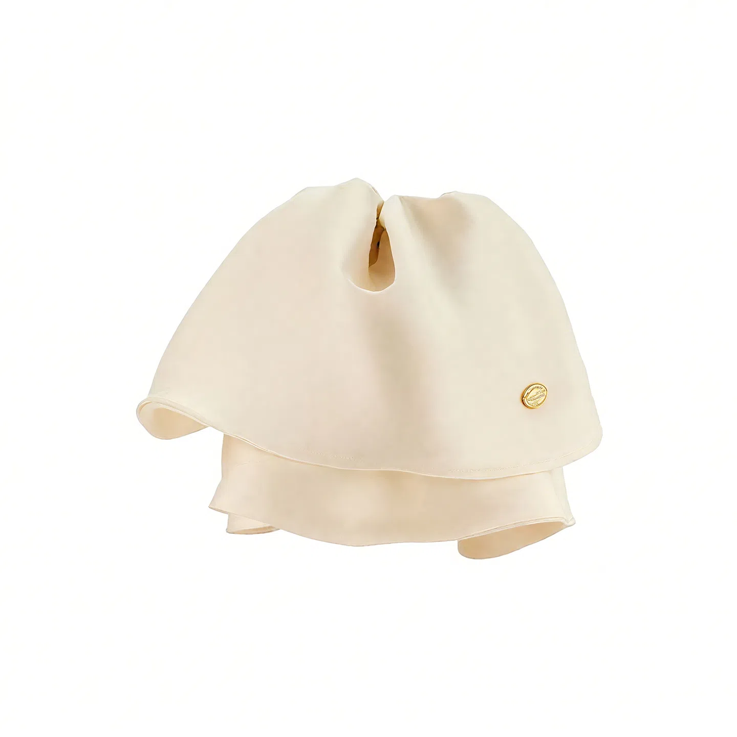 蒙妮 高级感气质双层缎面裙摆 树脂 发夹 女款