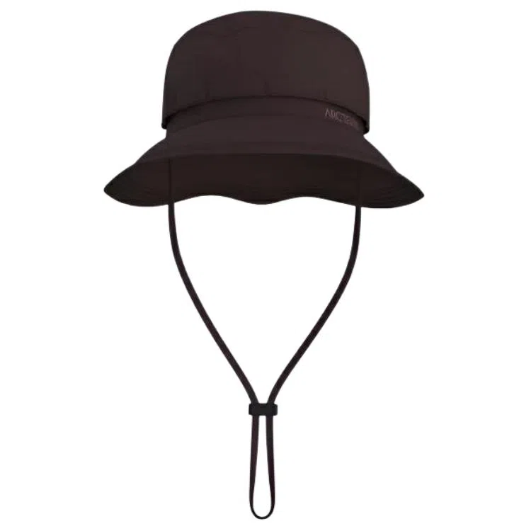 Arcteryx Logo Bucket Hat Grey
