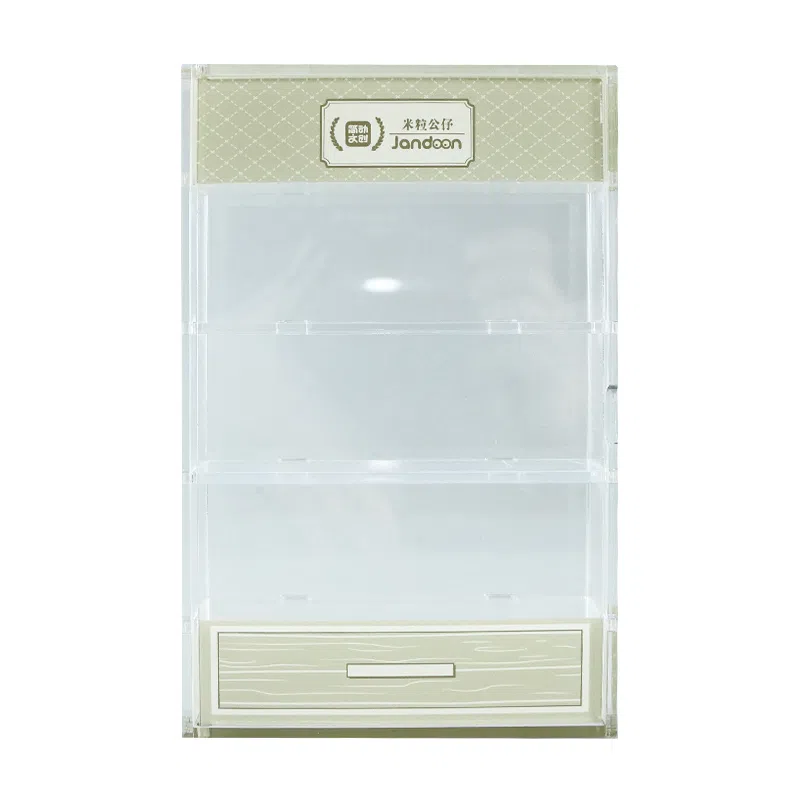 简动文创 蜡笔小新 野原新之助 小葵 小白 亚克力展示盒 手办模型场景道具娃屋