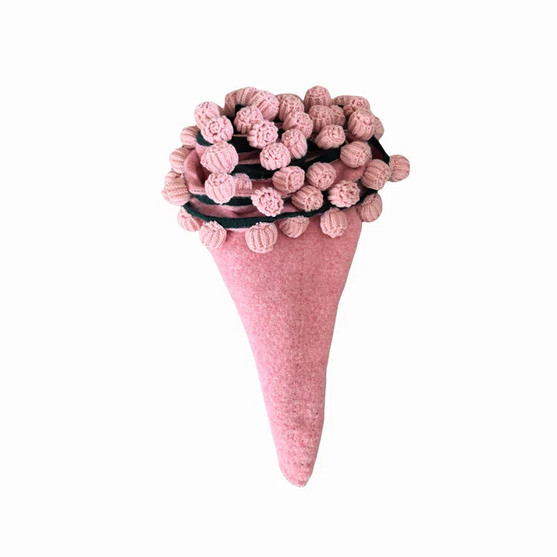 北极绒 潮流爆款手工花束毯浪漫氛围感首选 羊毛 披肩 男女同款情侣款